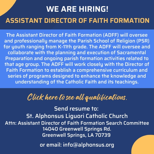 St. Alphonsus Catholic Church, Baton Rouge, Louisiana